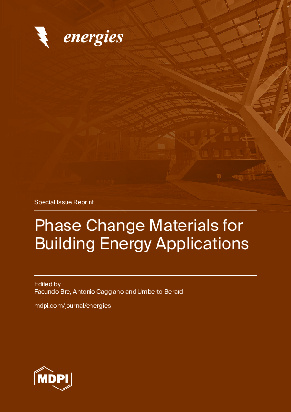 (PDF) Phase Change Materials for Building Energy Applications