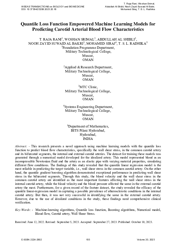 (PDF) Quantile Loss Function Empowered Machine Learning Models for ...
