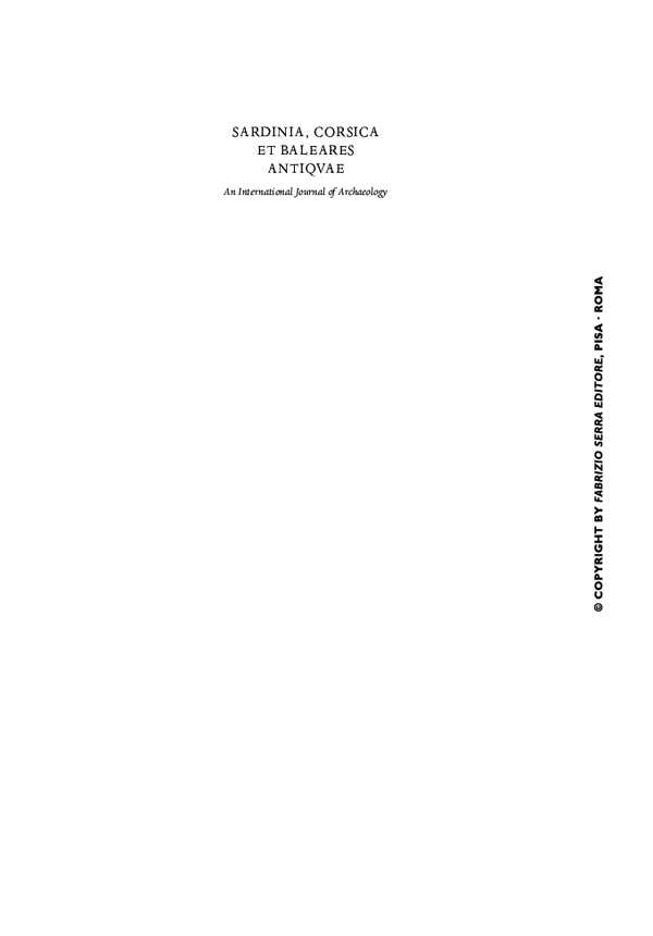 PDF) Scarabei in pietra dura della Sardegna punica nel Museo