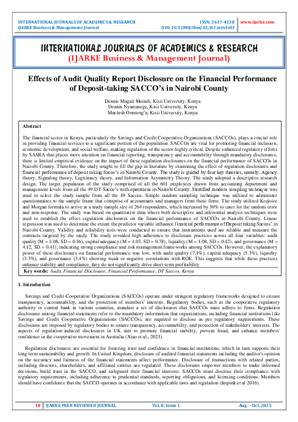 (PDF) INTERNATIONAL JOURNALS OF ACADEMICS & RESEARCH