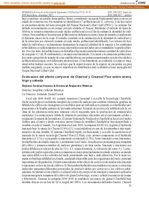 (PDF) Evaluación del efecto carryover de Clearsol y Clearsol Plus sobre ...