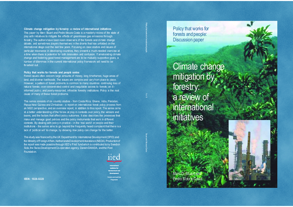 (PDF) Climate Change Mitigation by Forestry: a Review of International ...