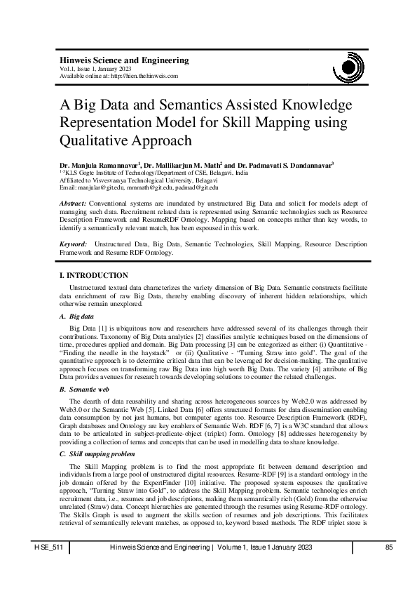 (PDF) A Big Data and Semantics Assisted Knowledge Representation Model ...