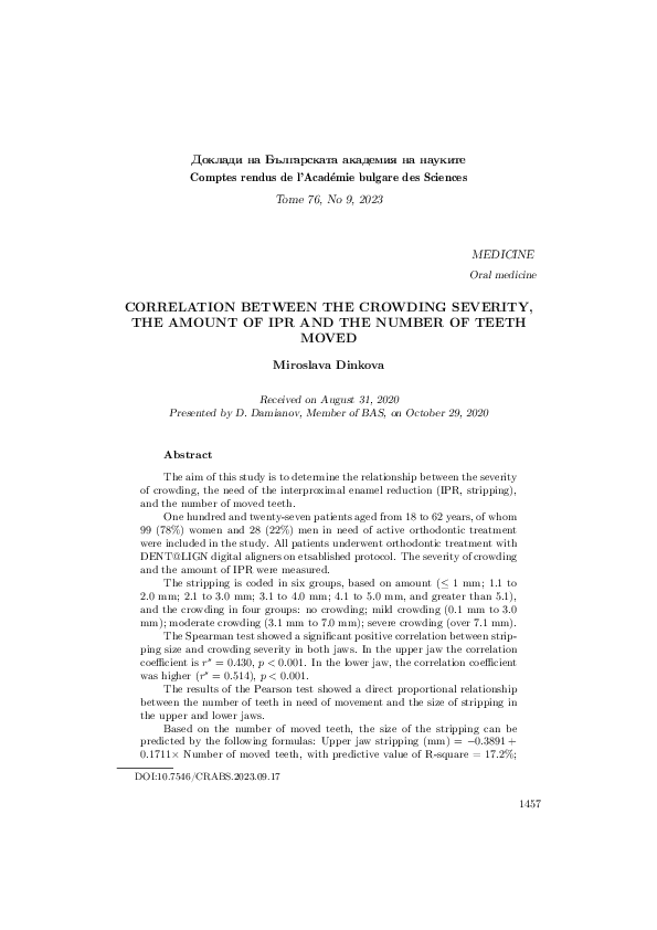 (PDF) Correlation between the Crowding Severity, the Amount of IPR and ...