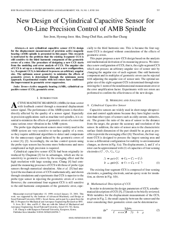 (PDF) New design of cylindrical capacitive sensor for on-line precision ...