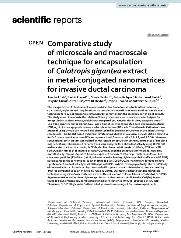 (PDF) Comparative study of microscale and macroscale technique for ...