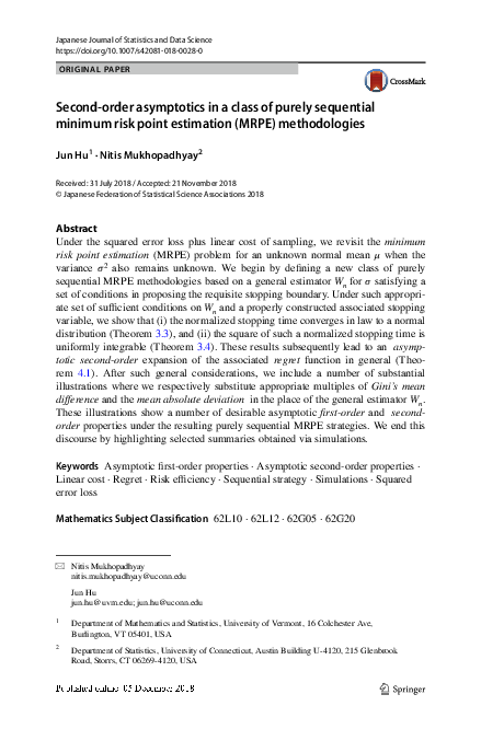 (PDF) Second-order asymptotics in a class of purely sequential minimum ...