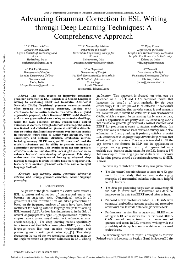 (PDF) Advancing Grammar Correction in ESL Writing through Deep Learning ...