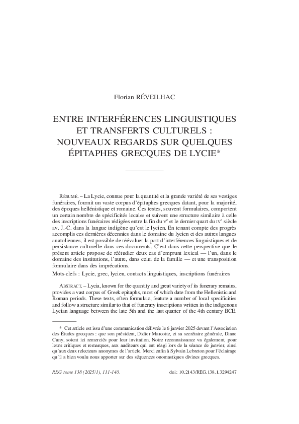 (PDF) Entre interférences linguistiques et transferts culturels ...
