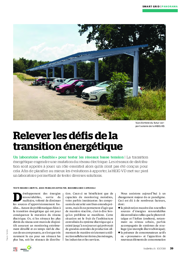 (PDF) Relever les défis de la transition énergétique