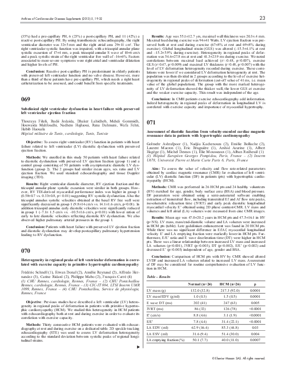 (PDF) 069: Subclinical right ventricular dysfunction in heart failure ...