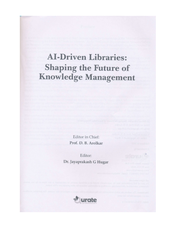 (PDF) Application of AI in Libraries: A Bibliometrics Analysis