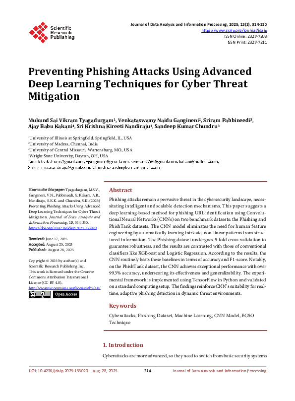 (PDF) Preventing Phishing Attacks Using Advanced Deep Learning ...