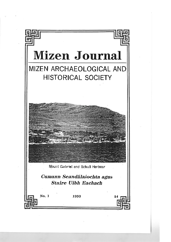 (PDF) O'Brien, W. 1993. Altar Tomb and the prehistory of Mizen.