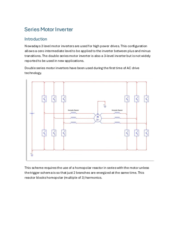 (PDF) Series Motor Inverter