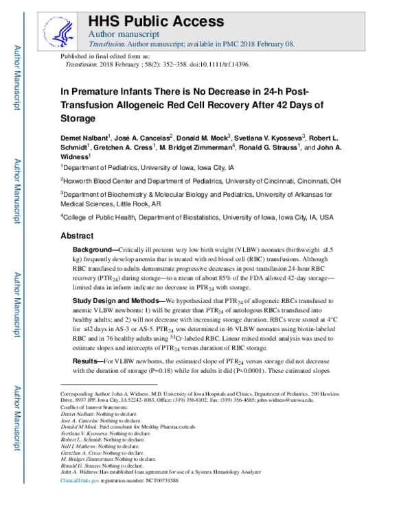 (PDF) In premature infants there is no decrease in 24-hour ...