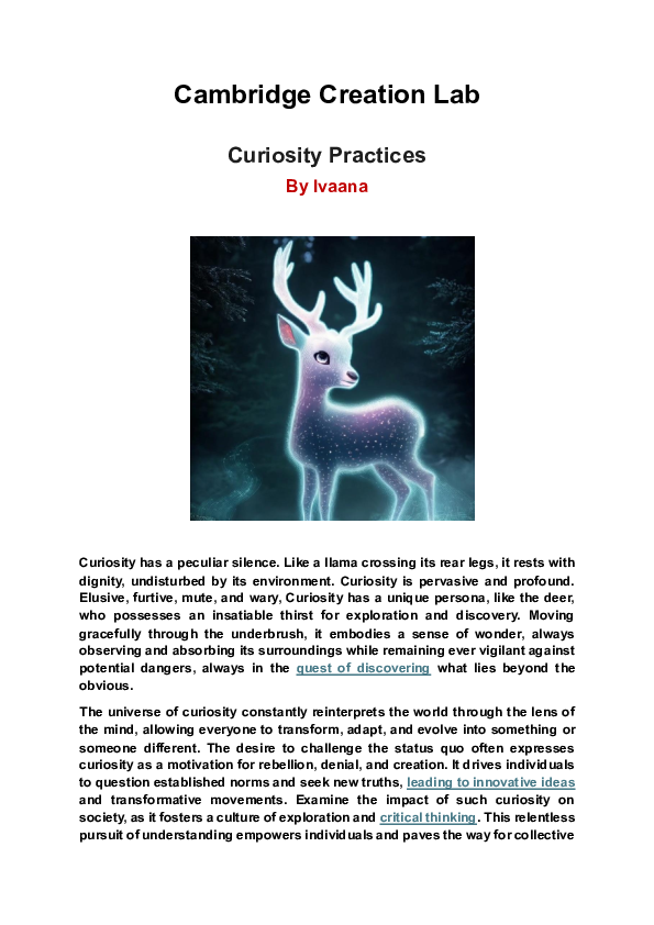 (PDF) Curiosity Practices