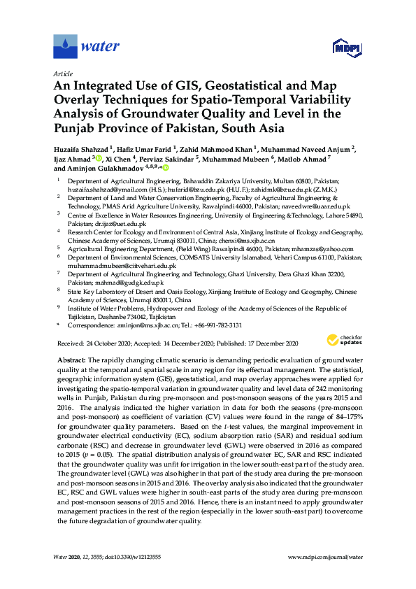 (PDF) An Integrated Use of GIS, Geostatistical and Map Overlay ...