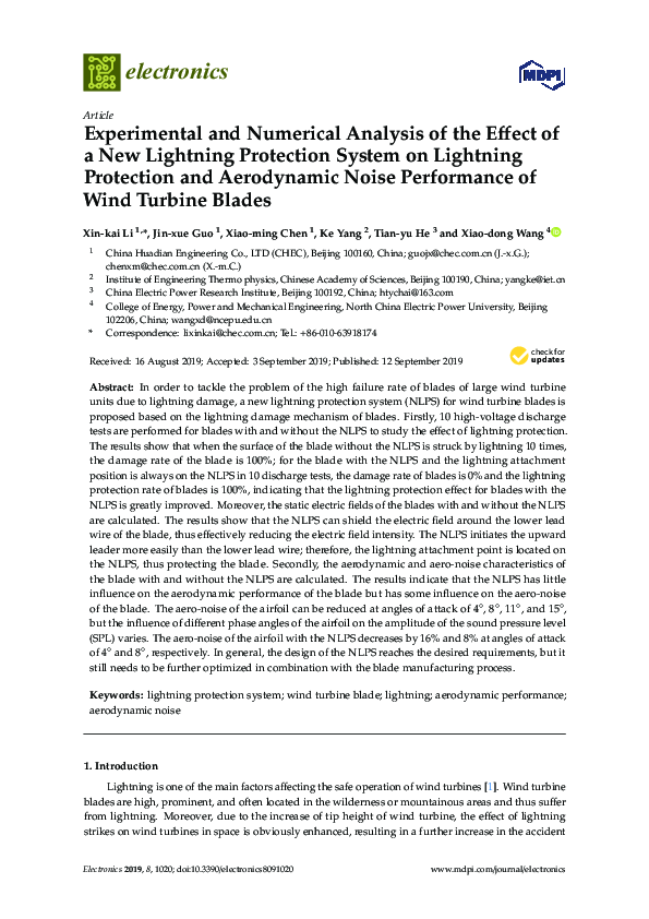 (PDF) Experimental and Numerical Analysis of the Effect of a New ...