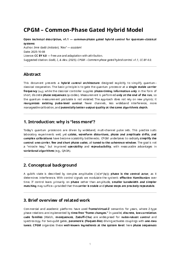 (PDF) CPGM -Common-Phase Gated Hybrid Model Open technical description ...