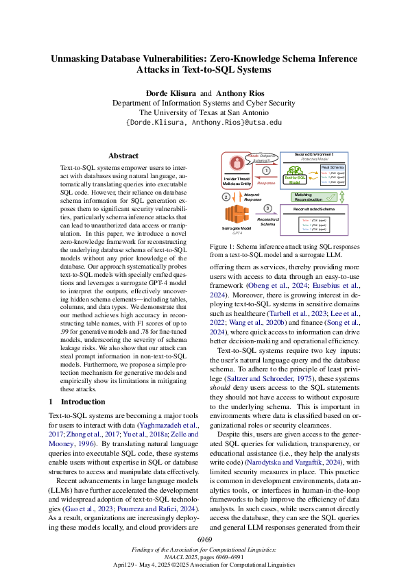 (PDF) Unmasking Database Vulnerabilities: Zero-Knowledge Schema ...
