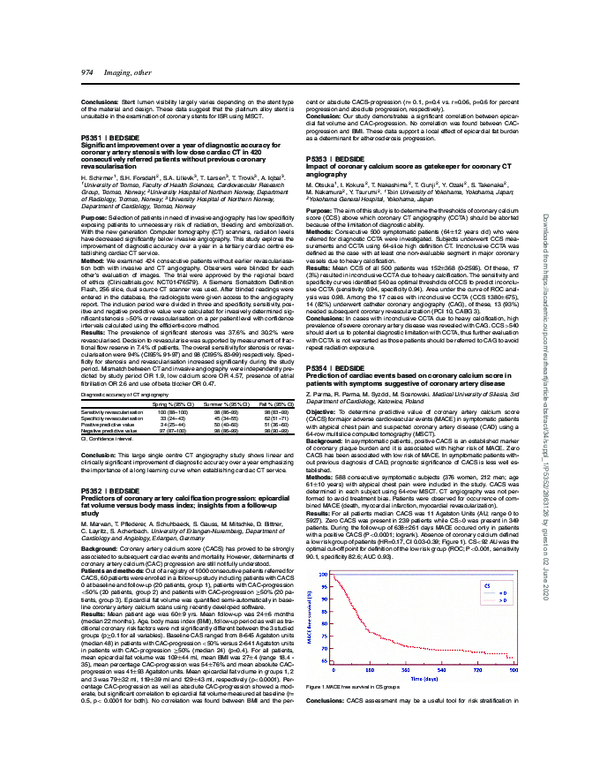 (PDF) Predictors of coronary artery calcification progression ...