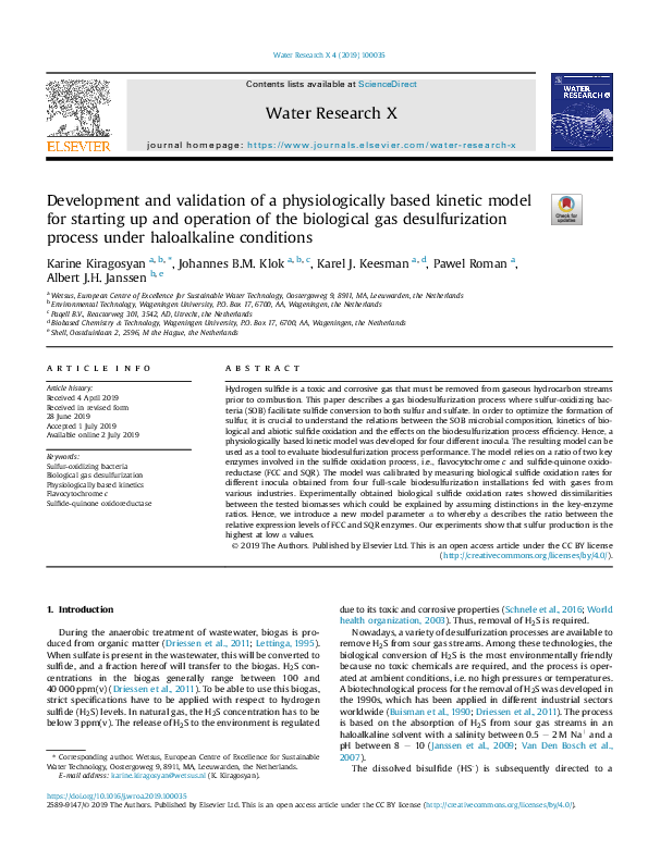(PDF) Development and validation of a physiologically based kinetic ...