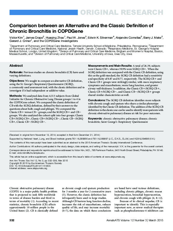 (PDF) Comparison between an Alternative and the Classic Definition of ...