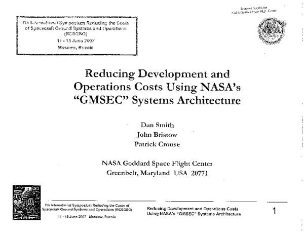 (PDF) Reducing Development and Operations Costs using NASA's