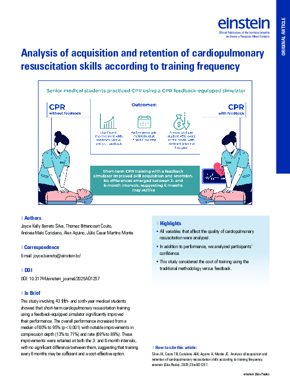 (PDF) Analysis of acquisition and retention of cardiopulmonary ...