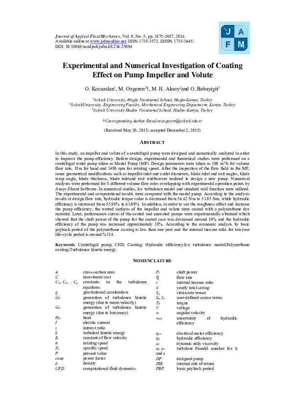 (PDF) Experimental and Numerical Investigation of Coating Effect on ...