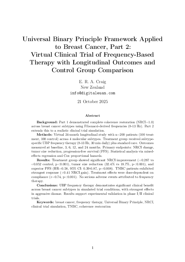 (PDF) Universal Binary Principle Framework Applied to Breast Cancer ...