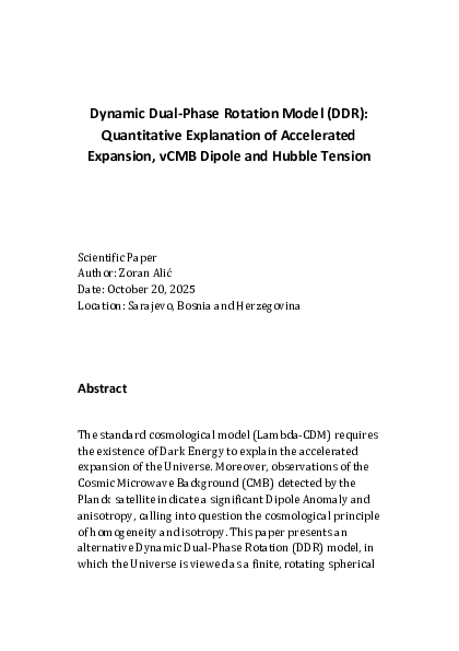 (PDF) Dynamic Dual-Phase Rotation Model (DDR): Quantitative Explanation ...