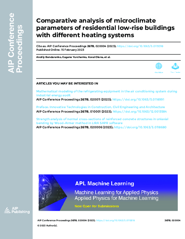 (PDF) Comparative analysis of microclimate parameters of residential ...
