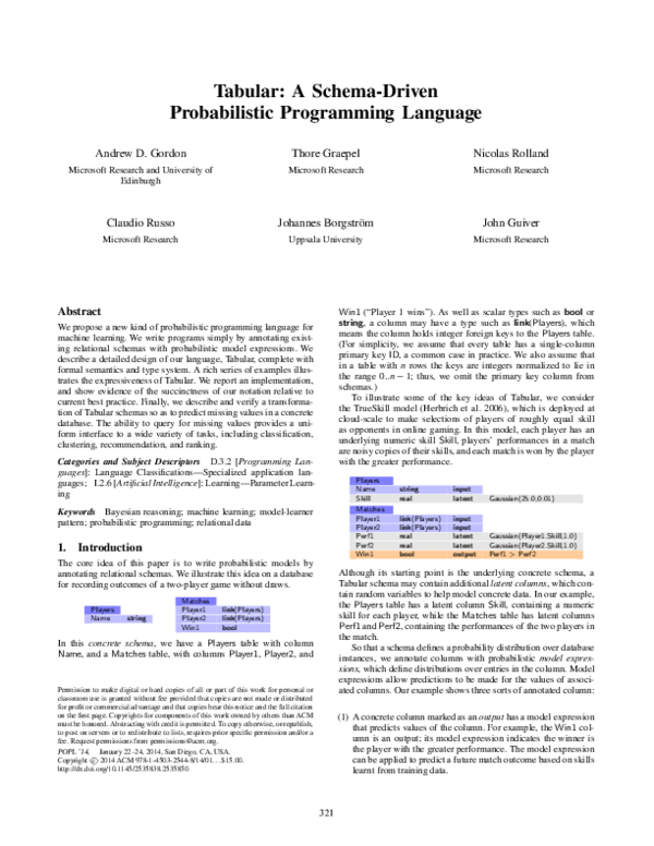 (PDF) Tabular