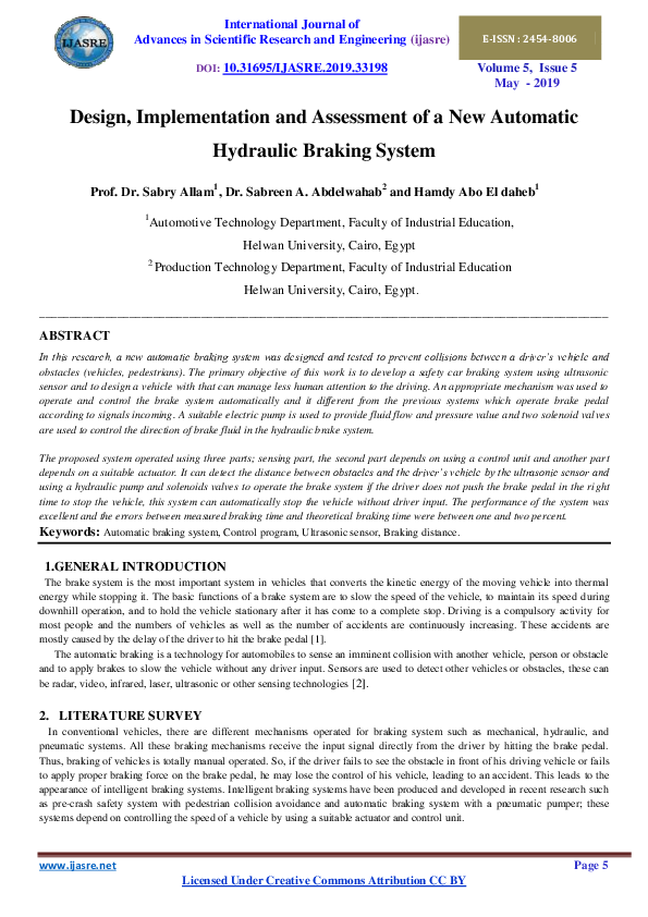 (PDF) Design, Implementation and Assessment of a New Automatic ...