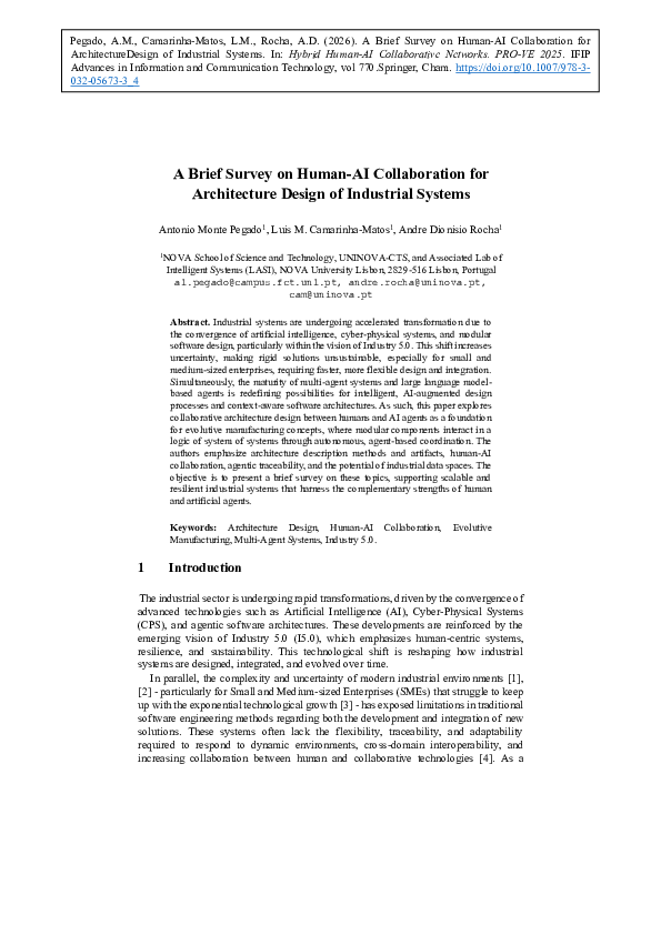 (PDF) A Brief Survey on Human-AI Collaboration for Architecture Design ...