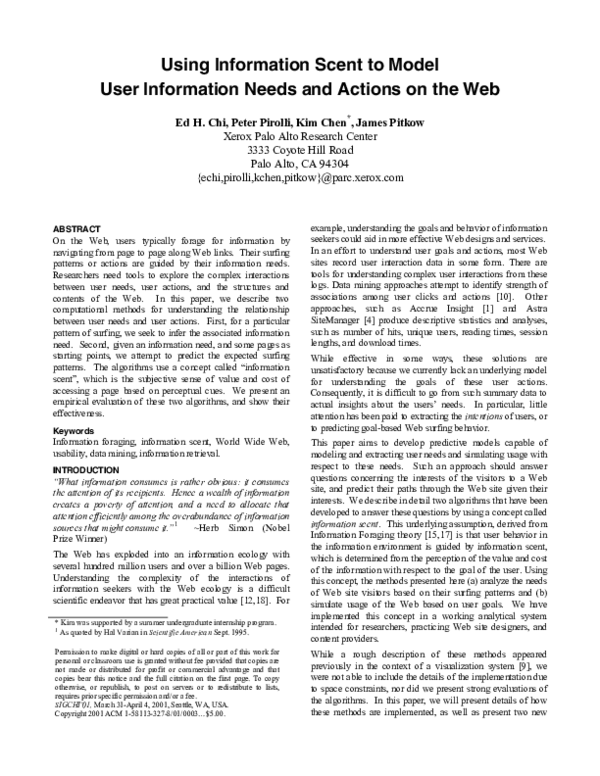(PDF) Using thumbnails to search the Web