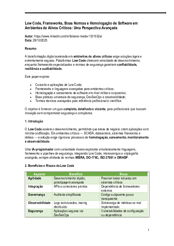 (PDF) Low Code