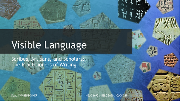 (PDF) Visible Language – Scribes, Artisans, and Scholars: The ...