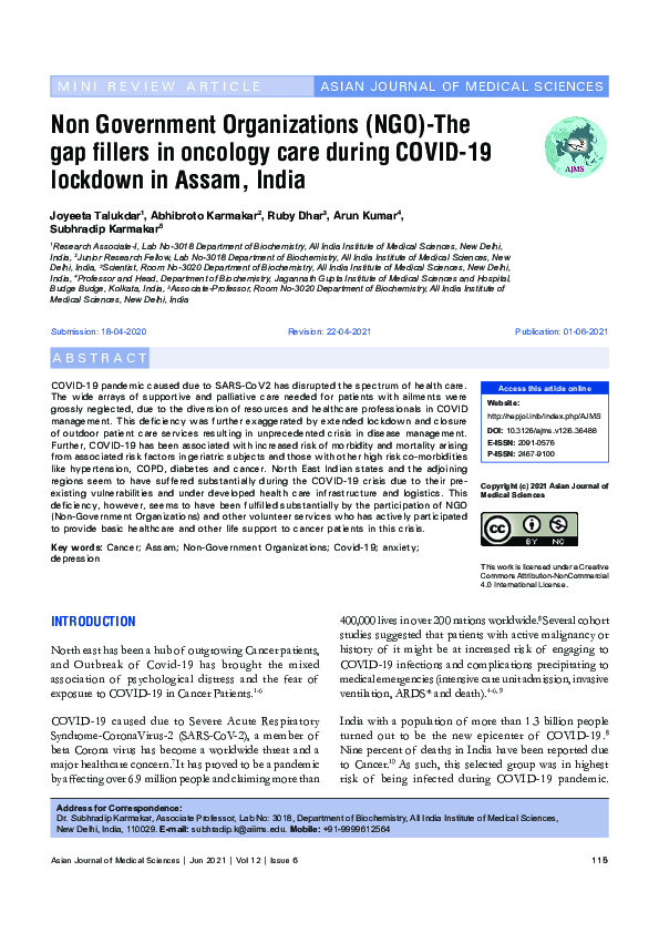 (PDF) NGO PAPer