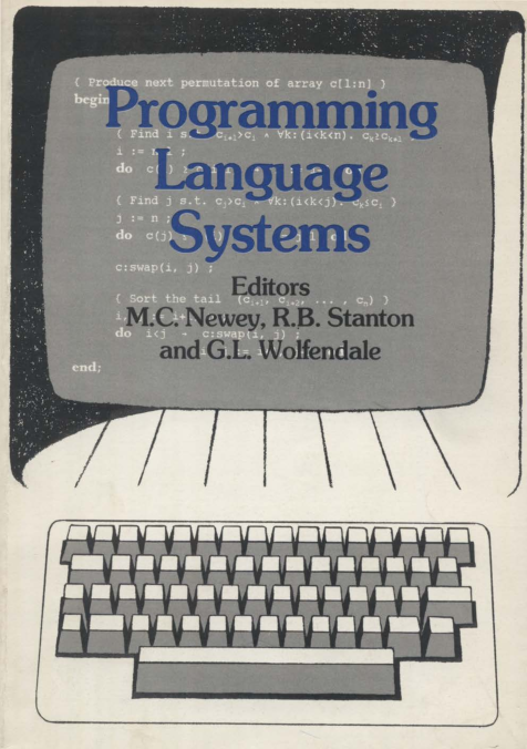 (PDF) Programming language systems