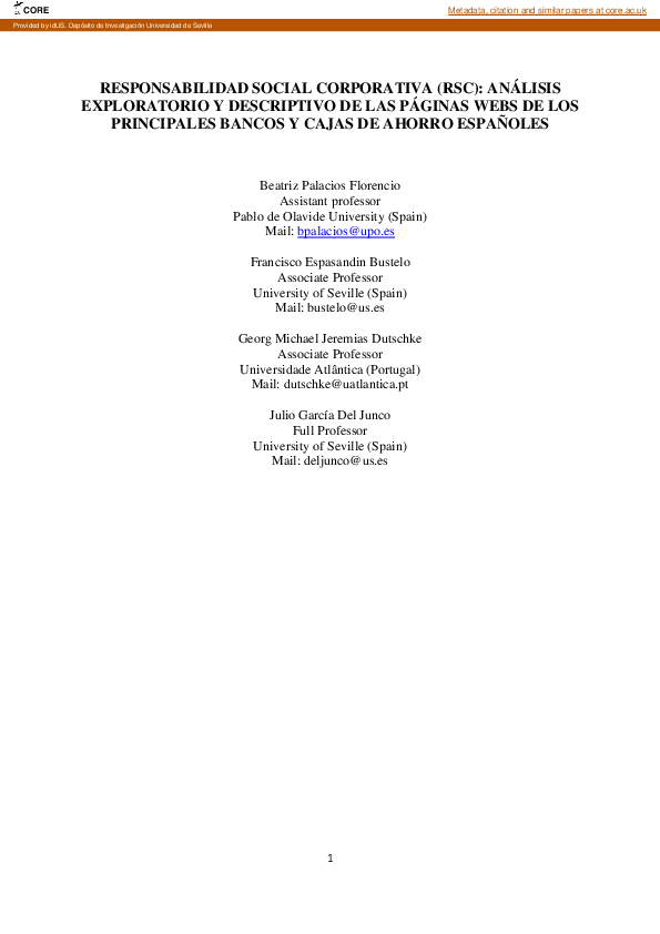 (PDF) Corporate Social Responsibility (CSR): Exploratory and ...