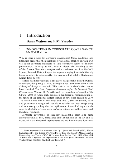 (PDF) Introduction: Global Perspectives