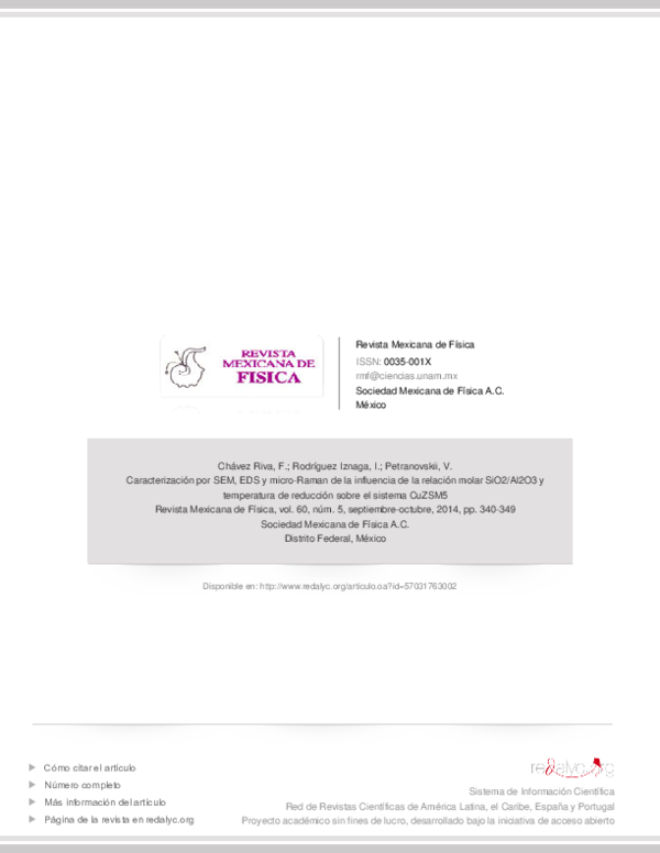 (PDF) Caracterización por SEM, EDS y micro-Raman de la influencia de la ...