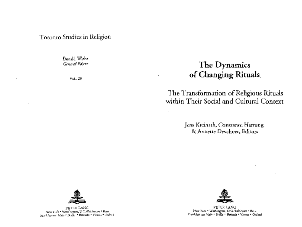 (PDF) Changing Media - Changing Rituals. Media Rituals and the ...