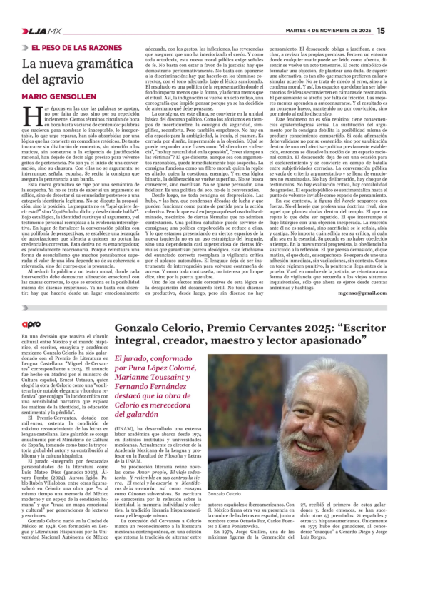 (PDF) La nueva gramática del agravio