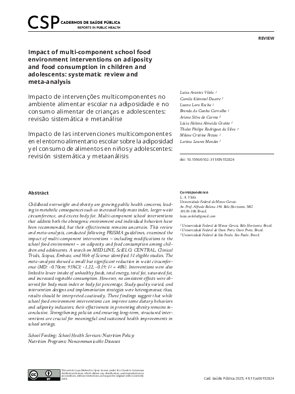 (PDF) Impact of multi component school food environment interventions 2025