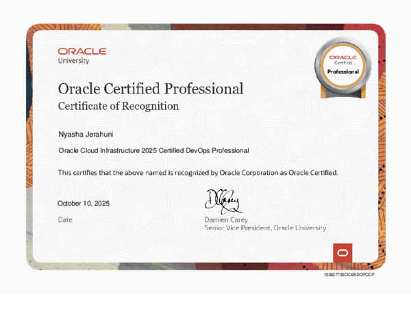 (PDF) . Oracle Cloud Infrastructure DevOps Professional