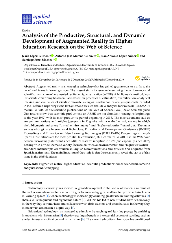 (PDF) Analysis of the Productive, Structural, and Dynamic Development ...